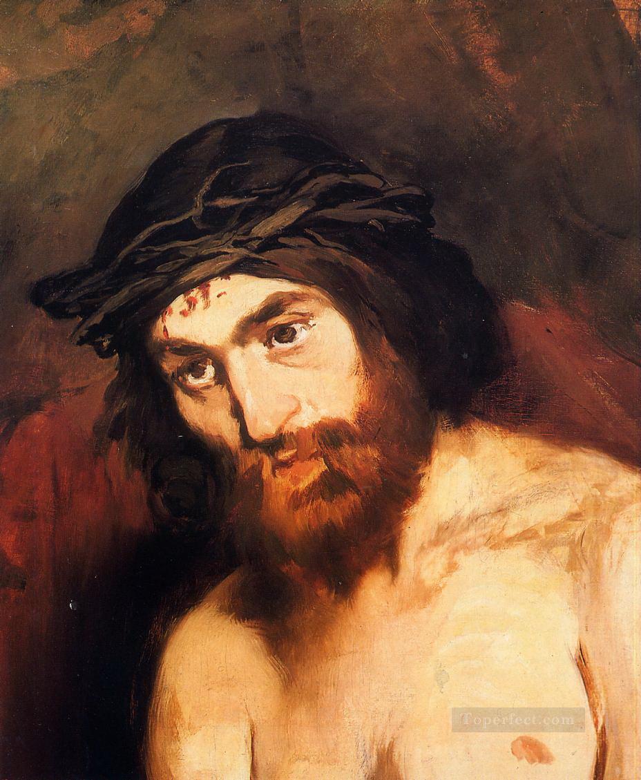 キリスト・エドゥアール・マネの頭油絵